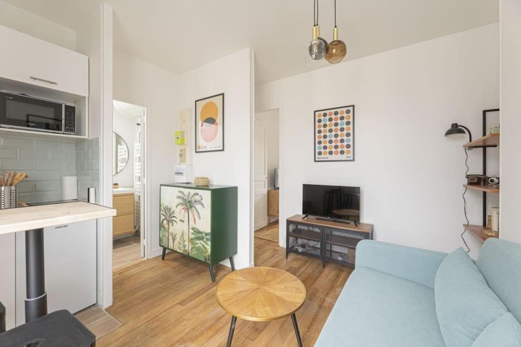 Apartment 1 Bedroom # Paris 14 # Alesia Exteriör bild