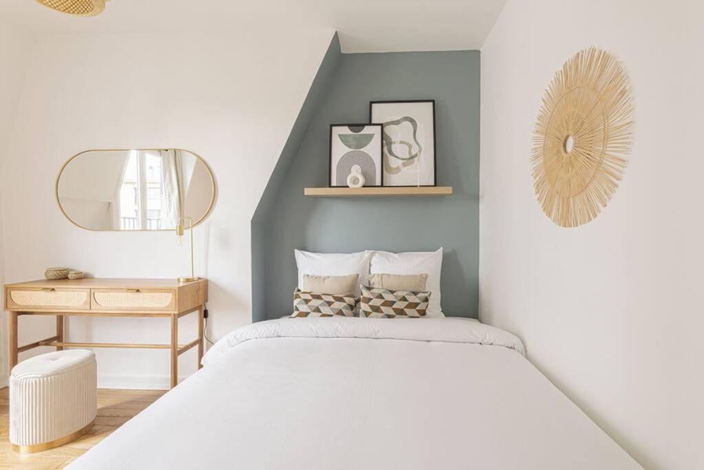 Apartment 1 Bedroom # Paris 14 # Alesia Exteriör bild