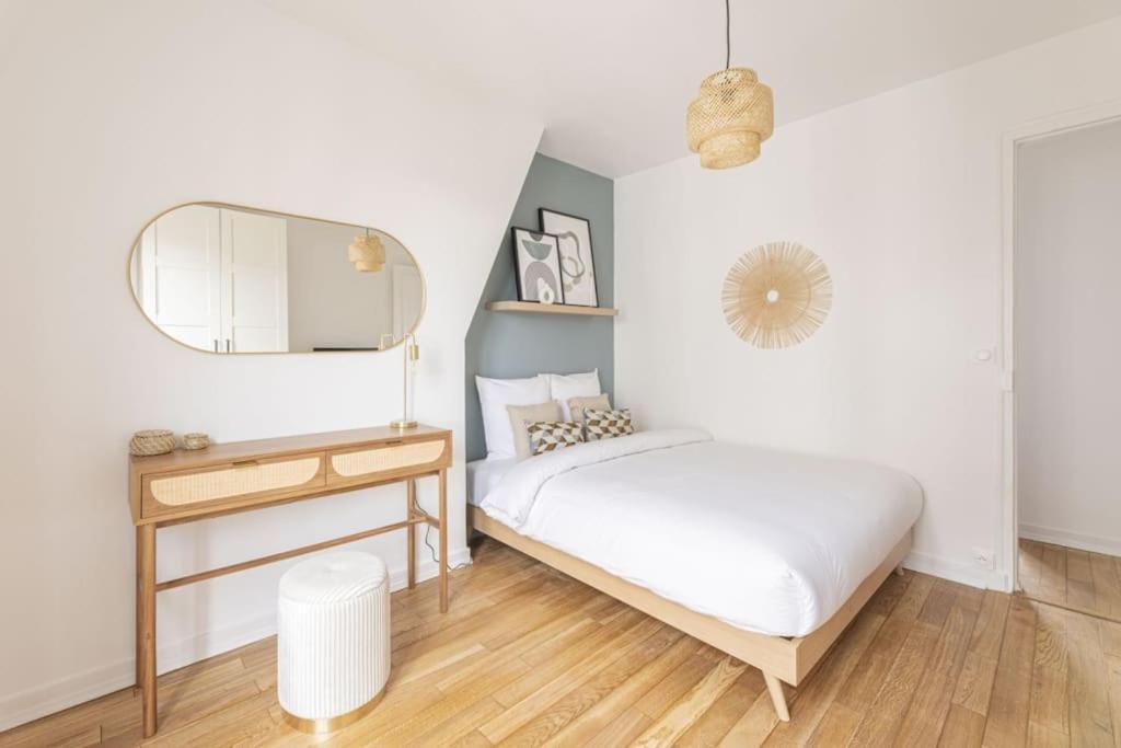 Apartment 1 Bedroom # Paris 14 # Alesia Exteriör bild
