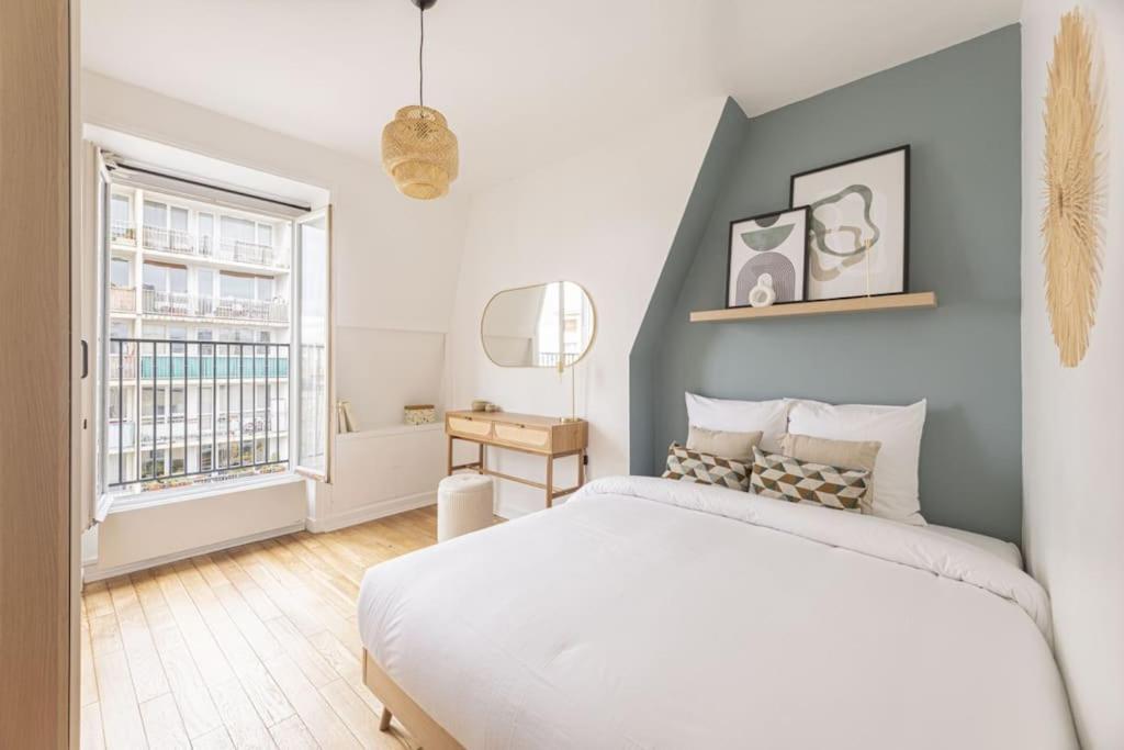 Apartment 1 Bedroom # Paris 14 # Alesia Exteriör bild