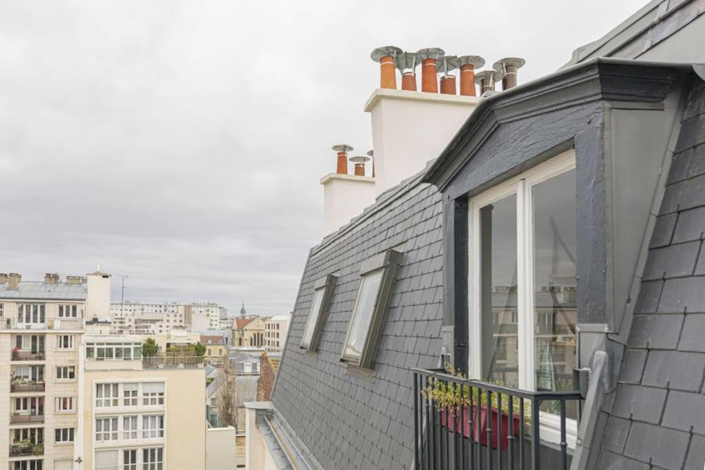 Apartment 1 Bedroom # Paris 14 # Alesia Exteriör bild
