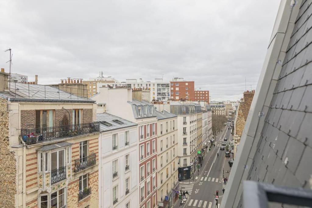 Apartment 1 Bedroom # Paris 14 # Alesia Exteriör bild